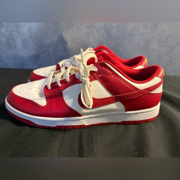 ? Nike Dunk Low Red &‎ White main image 7